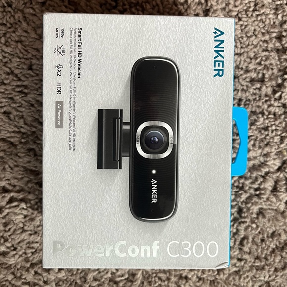 Anker PowerConf C300 Smart Full HD webcam. - Picture 1 of 2